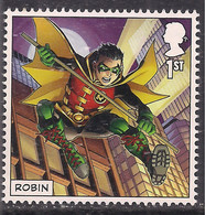 GB 2021 QE2 1st DC Comics Justice League Robin Umm SG 4577 ( R500 ) - Unused Stamps