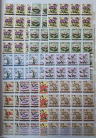 Sud Kasaï - 1/13 - Fleurs/Flowers - Bloc De 16 - 1961 - MNH - Sud-Kasaï