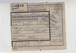 Drei Paketkarten Aus WARSZAWA 24.4.31 Nach Sanok - Covers & Documents