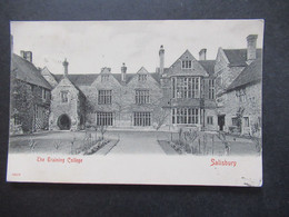 GB AK / PK 1905 The Training College Salisbury Sauberer Stempel Salisbury Nach Redland Bristol Gesendet - Salisbury