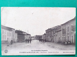 54 , Colombey Les Belles , Rue Carnot , Le Quartier De La Poste En 1915 - Colombey Les Belles