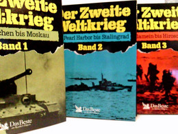 Konvolut: Der Zweite Weltkrieg. Band 1 : Von München Bis Moskau. Band 2 : Von Pearl Harbor Bis Stalingrad. Ban - Police & Militaire