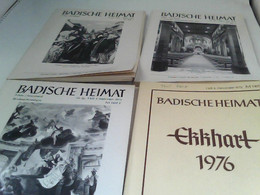 Badische Heimat - Mein Heimatland 55.Jahrgang 1975 Heft 1-4 Komplett - Allemagne (général)