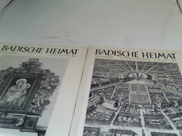 Badische Heimat - Mein Heimatland 45.Jahrgang 1965 Heft 1/2 U. 3/4 Komplett - Deutschland Gesamt