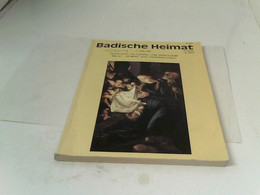 Badische Heimat 75.Jahrgang 1995 Heft 4 - Allemagne (général)