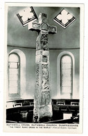 Ref 1513 - Real Photo Postcard - Ruthwell Cross - Ruthwell Church Dumfriesshire Scotland - Dumfriesshire