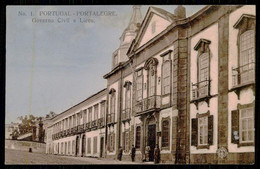 PORTALEGRE - Governo Civil E Liceu. ( Ed.  De Diogo  José Roque Nº 1) Carte Postale - Portalegre