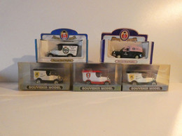 LOT 5 VEHICULES COLLECTION OXFORD DIE CAST SOUS BLISTER - Autres & Non Classés