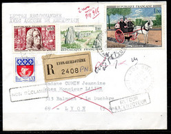 FRANCE. Enveloppe De 1967 Avec Retour à L'envoyeur Car Non Réclamée. - Lettres & Documents