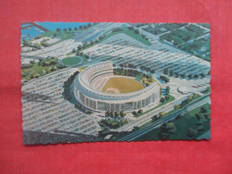 Baseball  Shea Municipal Stadium Queens NY  Age Staining Back  .   Ref 5438 - Baseball