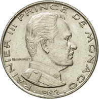 Monnaie, Monaco, Rainier III, Franc, 1982, TTB+, Nickel, KM:140, Gadoury:MC 150 - 1960-2001 Nouveaux Francs