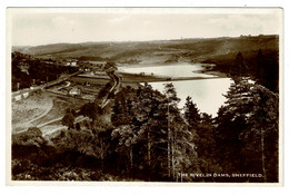 Ref 1515 - Real Photo Postcard - The Rivelin Dams - Sheffield Yorkshire - Sheffield