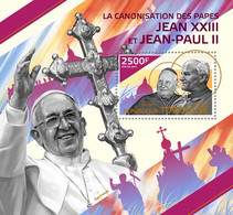 2014 TOGO MNH. JOHN PAUL II    |  Yvert&Tellier Code: 872  |  Michel Code: 6100 / Bl.1040 - Togo (1960-...)