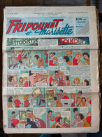 Fripounet Et Marisette N° 46 Sylvain Et  Sylvette   13/11/1955  La Troisième Soucoupe Le Prince Des Sables ERIK - Sylvain Et Sylvette