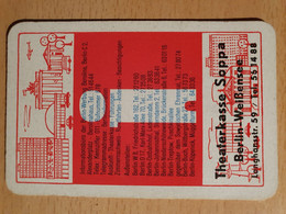 Pocket Calendar Taschenkalender DDR East Germany Berlin 1964 Weißensee Theaterkasse Soppa - Petit Format : 1961-70