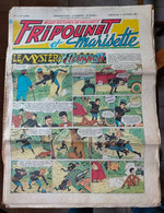 Fripounet Et Marisette N° 41 Sylvain Et  Sylvette  11/10/1953  Le Mystère D'étrangeval Le Grand Mur Blanc - Sylvain Et Sylvette