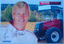 Ari Vatanen , Finnish Rally Driver Pikes Peak Hill Climb) - Autógrafos