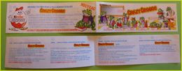 KINDER BPZ SERIE CROCOS A L'ECOLE EUROPE 1993 - Notices