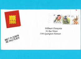 Enveloppe N° 22. - 1985-.. Uccelli (Buzin)