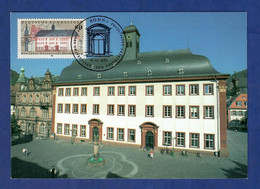 BRD 1986  Mi.Nr. 1299 , 600 Jahre Universität Heidelberg - Maximum Card - Erstausgabe Bonn 16.10.1986 - 1981-2000