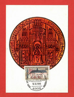 BRD 1986  Mi.Nr. 1299 , 600 Jahre Universität Heidelberg - Maximum Card - Sonderstempel Heidelberg 16.10.1986 - 1981-2000