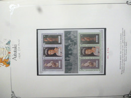 AITUTAKI MINT STAMPS/SHEETS QUEEN II 25th CORONATION ANNIVERSARY AS PER SCAN - Thourotte