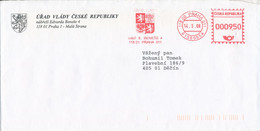 F0565 - Czech Rep. (2008) 118 00 Praha 011: Office Of Governm. Of CR, E. Benes Embankment, Edvard Benes (1884-1948). - Guerre Mondiale (Seconde)