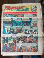 Fripounet Et Marisette N° 1 Sylvain Et  Sylvette  08/01/1957  Le Secret De La Goule Rouge - Sylvain Et Sylvette