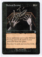 MAGIC The GATHERING  "Skeletal Scrying"---ODYSSEY (MTG--140-1) - Autres & Non Classés