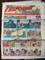 Fripounet Et Marisette N° 46 Sylvain Et  Sylvette  11/11/1956  Le Secret De La Goule Rouge - Sylvain Et Sylvette