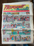 Fripounet Et Marisette N° 44 Sylvain Et  Sylvette   28/10/1956   Le Secret De La Goule Rouge - Sylvain Et Sylvette