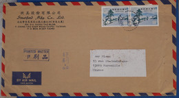 AP2 CHINA TAIWAN  BELLE LETTRE  1980   POUR MARSEILLE FRANCE  + AFFRANCH. PLAISANT - Lettres & Documents