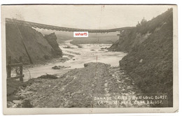 DISASTER Near CARR BRIDGE Damage Caused By Cloud Burst 8-7-1923 Real Photo - Inverness-shire