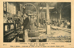 Paris * CPA * Entreprise Cie Franco Belge Des Crayons * Métier Scierie Bois Ets Usine - Sonstige & Ohne Zuordnung