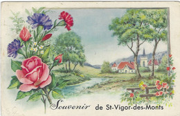 50 - (Manche) - Souvenir De St Vigor Des Monts - Altri Comuni