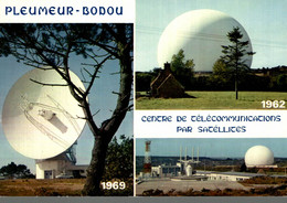 22 PLEUMEUR BODOU CENTRE DE TELECOMMUNICATIONS PAR SATELLITES MULTI VUES - Pleumeur-Bodou