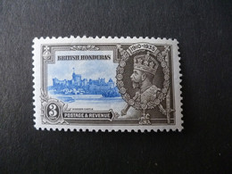 BRITISH HONDURAS SILVER JUBILEE MINT - British Honduras (...-1970)