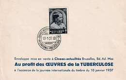 ENVELOPPE  JOURNEE INTERNATIONALE     2.45  + 2.55       10.1 1937 - ....-1951