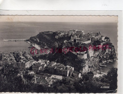 MONACO - VUE D' ENSEMBLE DU ROCHER ET LA CONDAMINE - La Condamine