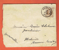 JF- Lettre Avec Courrier Havelange 1927 Sur Houyoux 203 Vers Mohiville - Hamois Condroz - Cartas