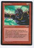 MAGIC The GATHERING  "Bestial Fury (2)"---ALLIANCES (MTG--141-5) - Autres & Non Classés