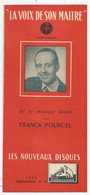 Disque ,  Les Nouveaux Disques , 1955 ,n° 2, LA VOIX DE SON MAITRE, 6 Pages , 3 Scans ,frais Fr 1.85 E - Andere & Zonder Classificatie