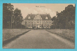 * Niel (Antwerpen - Anvers) * Gasthuis, Oldtimer Car Voiture, Rare, Old, CPA, Unique, Hopital, Clinique - Niel