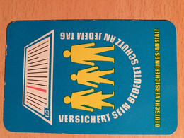 Pocket Calendar Taschenkalender DDR East Germany Deutsche Versicherungs Anstalt 1963 - Petit Format : 1961-70