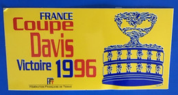 Autocollant Coupe Davis 1996 - Autres & Non Classés