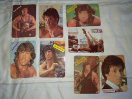 Calendar Of Pocket " Sylvester Stallone " Advertising ,  Year 1988 - Tamaño Pequeño : 1981-90