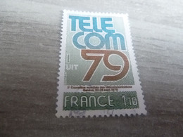 Genève - Exposition Mondiale Des Télécommunications - 1f.10 - Olive, Bleu-vert Et Brun - Oblitéré - Année 1979 - - Used Stamps