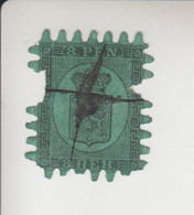 Finland Michel-cat. 8 C X Gestempeld (in Goede Staat 250.00 Euro) Ontbrekende Tanden - Used Stamps