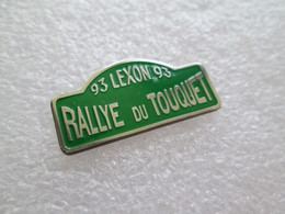 PIN'S    RALLYE DU TOUQUET  1993 - Rallye