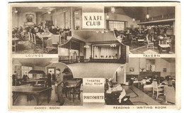 Portsmouth NAAFI Club Lounge Tavern Ball Room GAMES ROOM Etc. Sent 1946 - Portsmouth